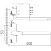 Смеситель Gross Aqua Space (7515288C-35L(F))