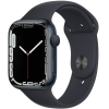 Смарт-часы Apple Watch Series 7 GPS 45mm Midnight Aluminium Case with Midnight Sport Band (MKN53RB/A)