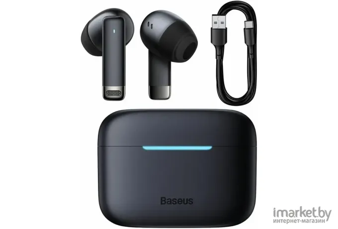 Bluetooth наушники Baseus NGTW120001 True Wireless Earphones Bowie E9 Black