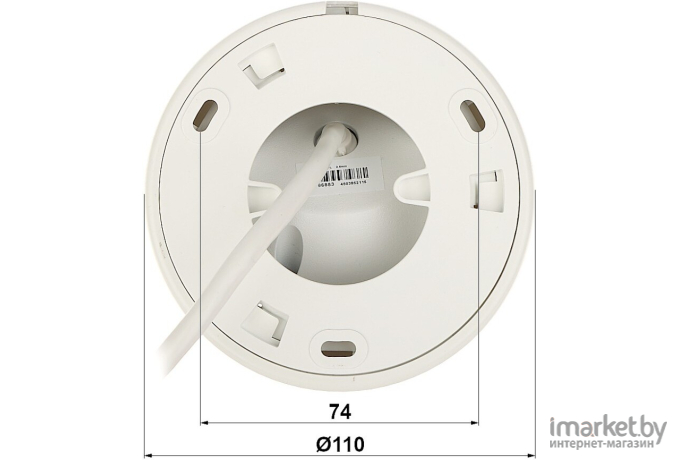 Сетевая камера Hikvision DS-2CD1347G0-L 4 mm