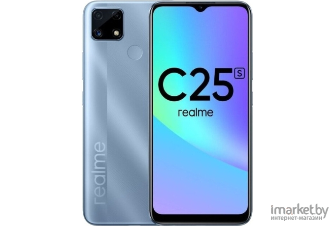 Смартфон Realme C25s RMX3195 4GB/64GB международная версия (синий)