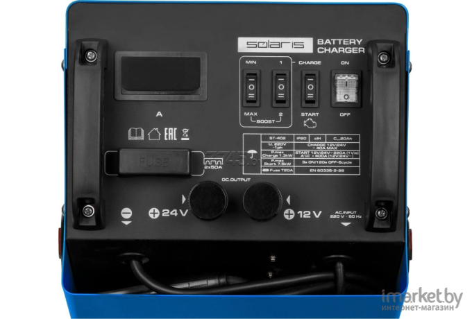 Пуско-зарядное устройство Solaris ST-402 с УФ печатью