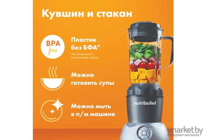 Стационарный блендер NutriBullet Select NB200DG