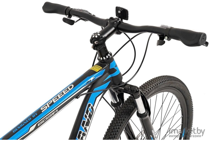 Велосипед горный NASALAND 6031M 26 черно-синий рама 21