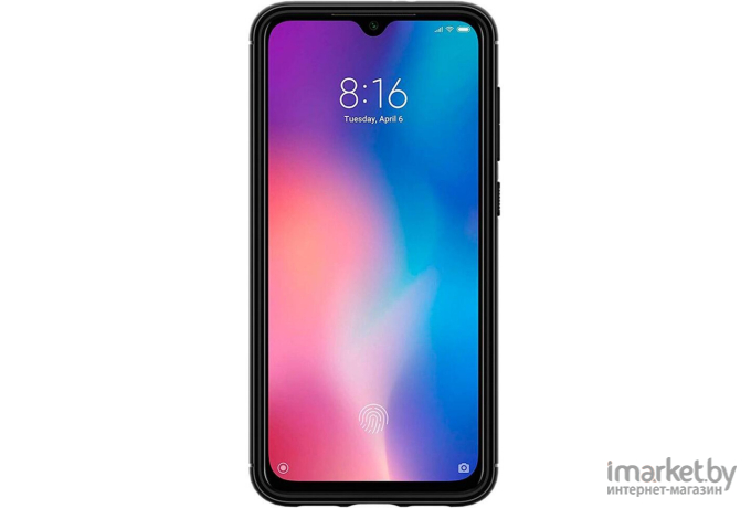 Чехол для Xiaomi Mi 9 SE гелевый Spigen SGP Rugged Armor черный