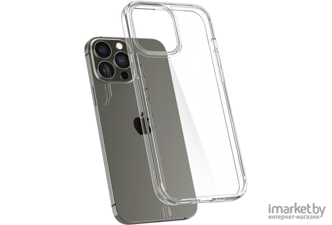 Чехол для iPhone 13 Pro Max гибридный Spigen SGP Ultra Hybrid прозрачный (ACS03204)