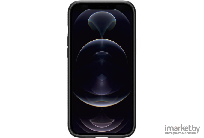 Чехол для iPhone 12 Pro Max гелевый Spigen SGP Liquid Air матовый черный