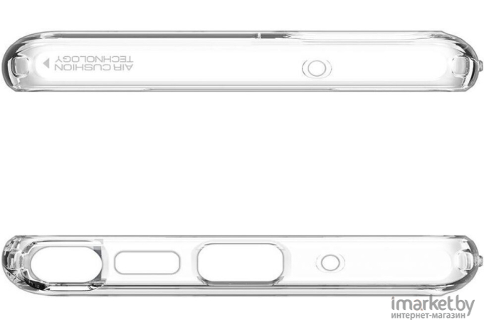 Чехол для Samsung Galaxy Note 20 гибридный Spigen SGP Ultra Hybrid прозрачный