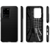 Чехол для Samsung Galaxy S20+ гелевый Spigen SGP Liquid Air матовый черный