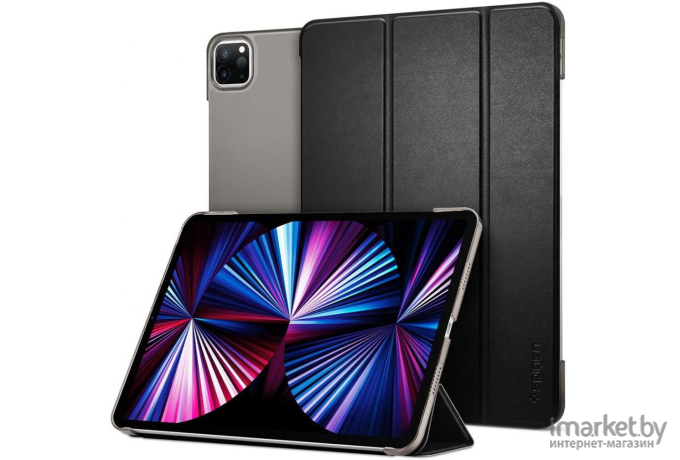 Чехол для iPad Pro 11 2021 книжка Spigen Smart Fold черный