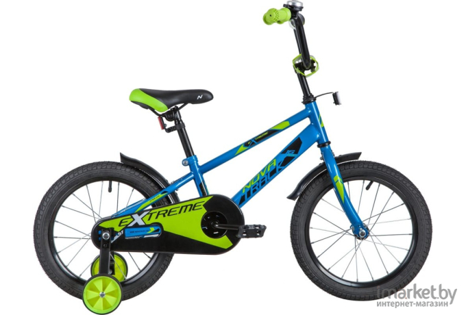 Детский велосипед Novatrack Extreme 16 2021 163EXTREME.BL21 (синий)