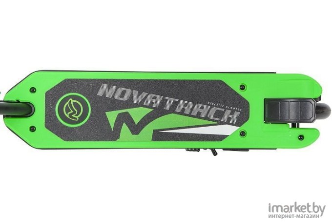 Электросамокат Novatrack ESCOO.GN20 (черный/зеленый)