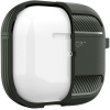 Чехол для наушников AirPods 3 гелевый Spigen Rugged Armor хаки