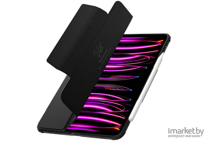 Чехол для iPad Pro 11 2021 книжка Spigen Ultra Hybrid Pro черный