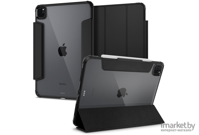 Чехол для iPad Pro 11 2021 книжка Spigen Ultra Hybrid Pro черный