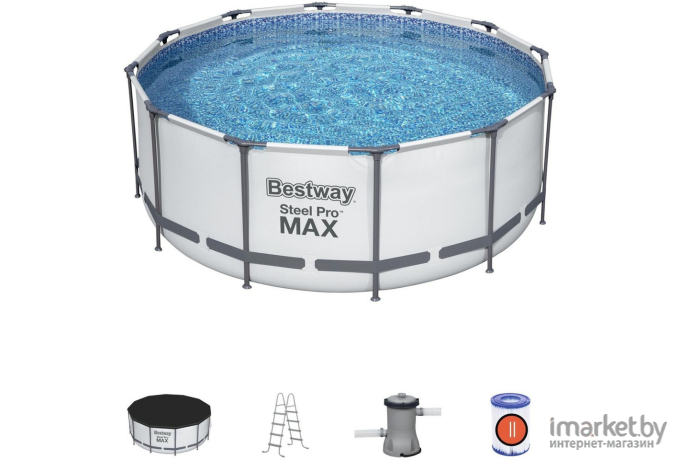 Каркасный бассейн Bestway Steel Pro Max 56420 (366х122)