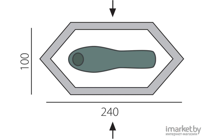 Треккинговая палатка BTrace Bike Base