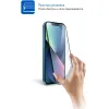 Защитное стекло MOCOLL полноразмерное 3D для iPhone 13 Mini 5.4 Черное Серия Arrow (X3MN)