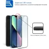 Защитное стекло MOCOLL полноразмерное 3D для iPhone 13 Mini 5.4 Черное Серия Arrow (X3MN)