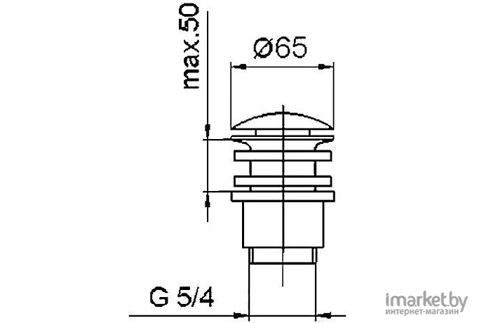 Донный клапан Armatura 660-254-00