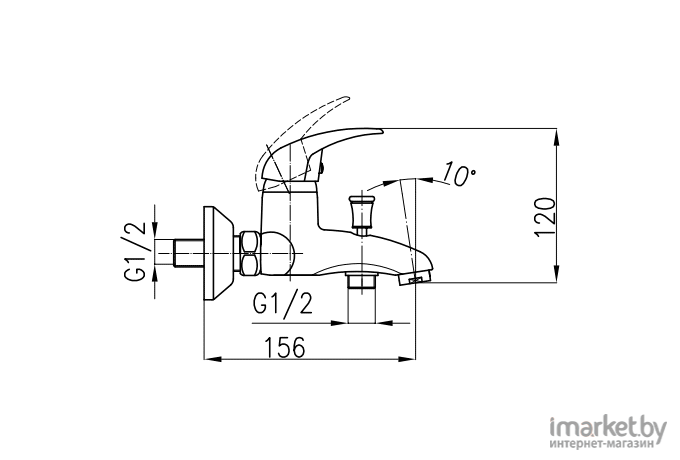 Смеситель Armatura Kroma 544-030-00