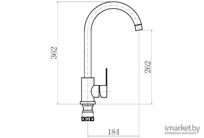 Смеситель Potato P40303S