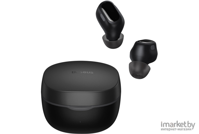 Наушники Baseus Encok True Wireless Earphones WM01 Black (NGWM01-01)