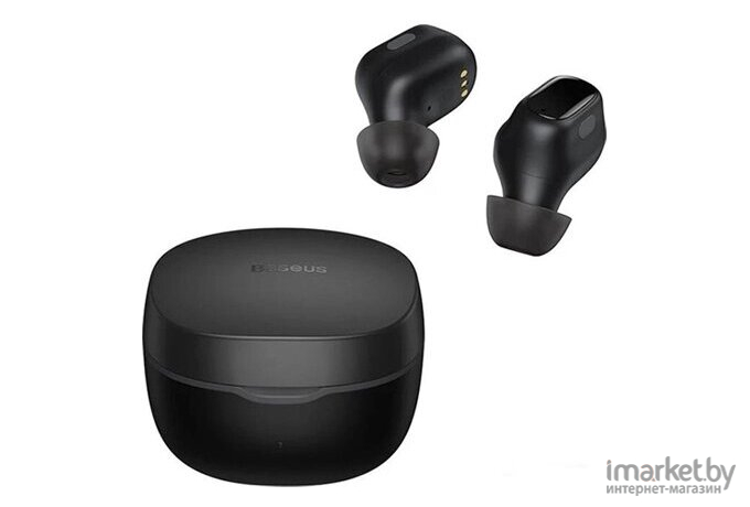 Наушники Baseus Encok True Wireless Earphones WM01 Black (NGWM01-01)