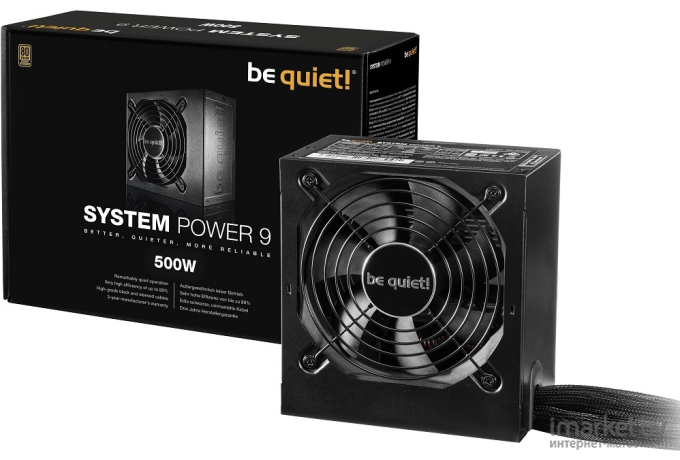 Блок питания для компьютеров be quiet! System Power 9 500W BN246