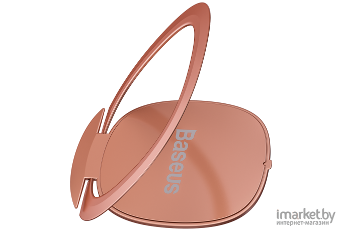 Держатель-кольцо Baseus Invisible phone ring holder (SUYB-0R) Rose Gold