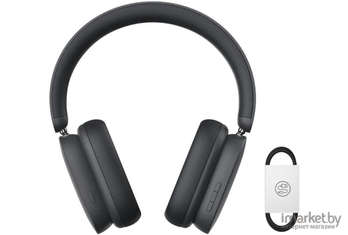 Bluetooth наушники Baseus NGTW230013 Bowie H1 Noise-Cancelling Wireless Headphones Gray