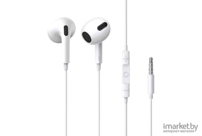 Наушники Baseus NGCR020002 Encok 3.5mm lateral in-ear Wired Earphone H17 White