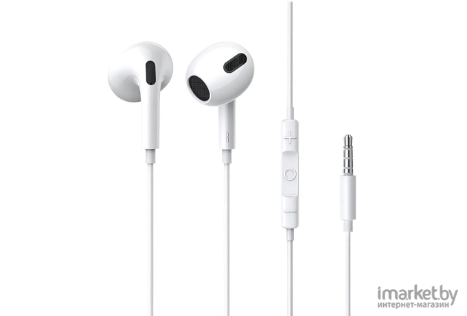 Наушники Baseus NGCR020002 Encok 3.5mm lateral in-ear Wired Earphone H17 White