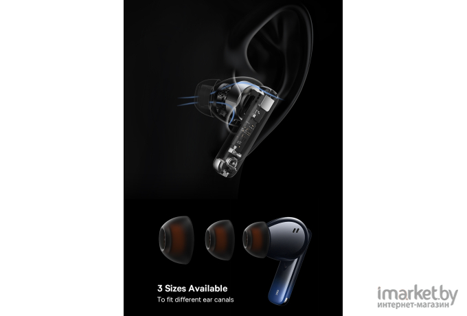 Bluetooth наушники Baseus NGTW140201 True Wireless Earphones Storm 1 Black