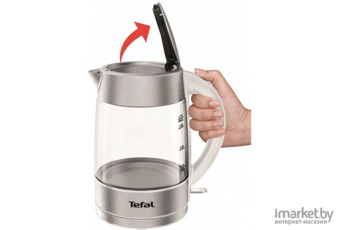 Стеклянный чайник Tefal KI772138