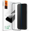 Защитное стекло Spigen Glass FC Iphone 12 Pro Max Black (AGL01468)