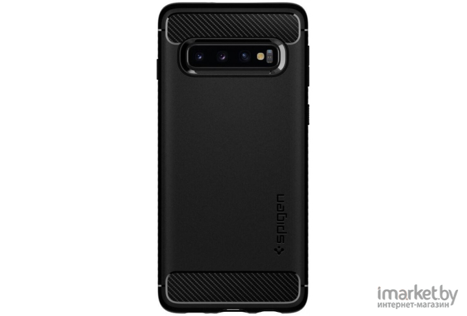 Чехол для телефона Spigen Rugged Armor Galaxy S10 Matte Black (605CS25800)