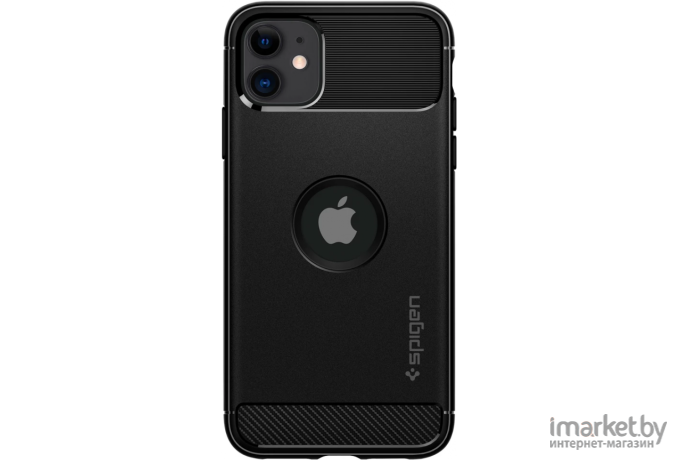 Чехол для телефона Spigen Rugged Armor Iphone 11 Matte Black (076CS27183)