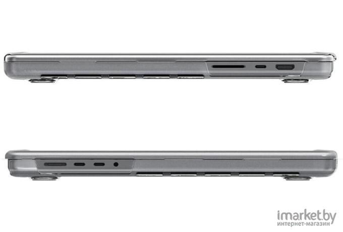 Чехол для ноутбука Spigen thin fit macbook Pro 14 2021-2022 Crystal Clear (ACS04212)