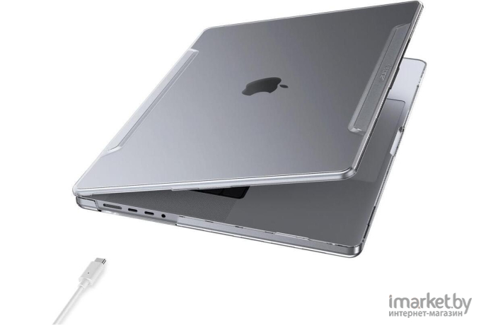 Чехол для ноутбука Spigen thin fit macbook Pro 14 2021-2022 Crystal Clear (ACS04212)