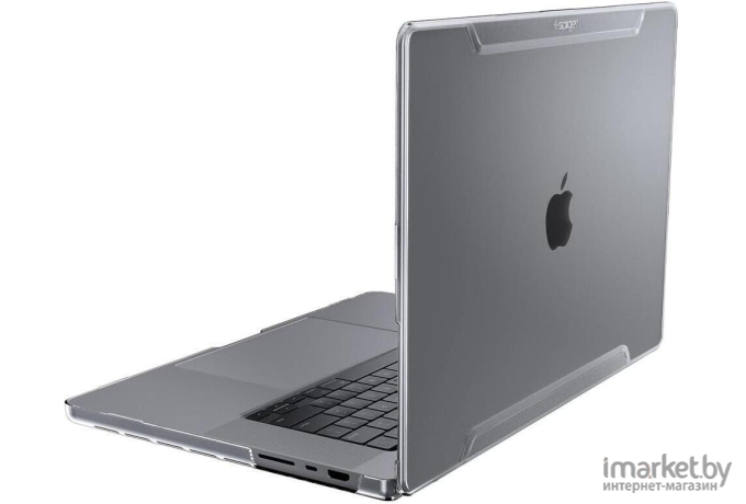 Чехол для ноутбука Spigen thin fit macbook Pro 16 2021-2022 Crystal Clear (ACS04210)