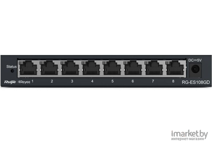 Коммутатор неуправляемый Reyee RG-ES108GD 8-Port Gigabit