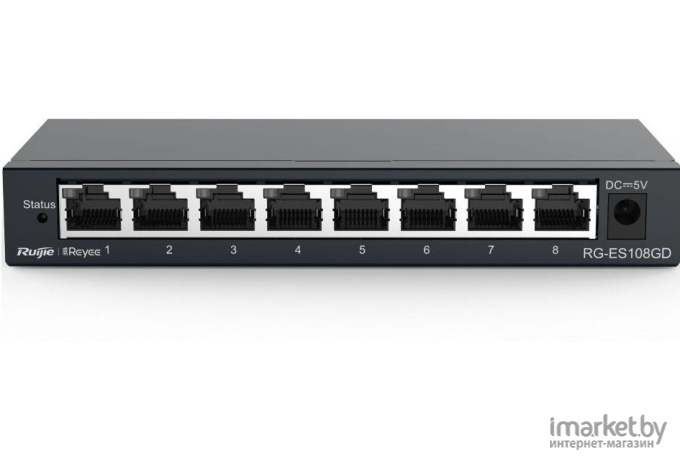 Коммутатор неуправляемый Reyee RG-ES108GD 8-Port Gigabit