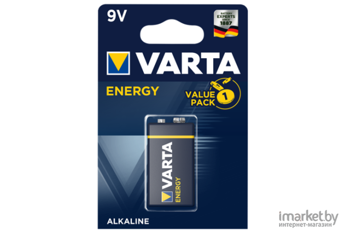 Батарейка Varta ENERGY 9V (крона)