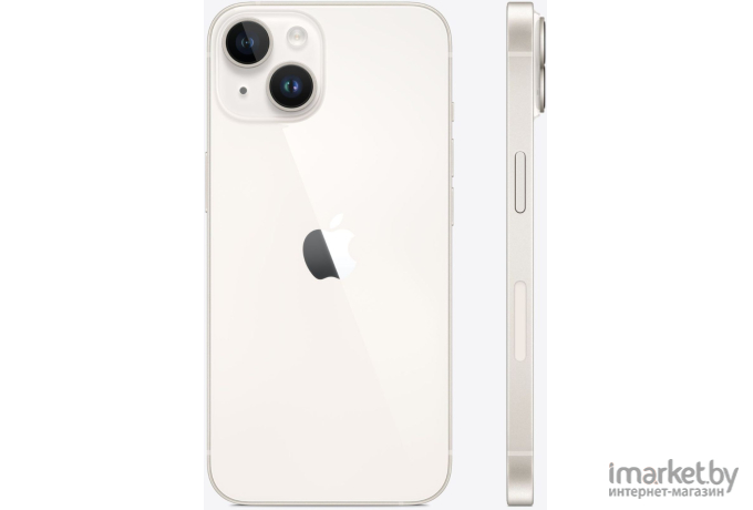 Смартфон Apple iPhone 14 128GB Starlight A2882 (MPUR3HN/A)