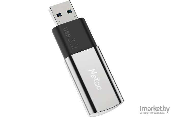 USB Flash-накопитель Netac NT03US2N-512G-32SL Black/Silver