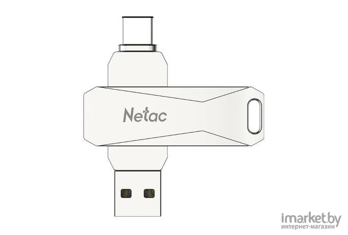 USB Flash-накопитель Netac U782C Silver (NT03U782C-512G-30PN)