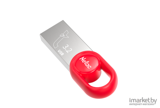 USB Flash-накопитель Netac NT03UM2N-128G-32RE Red