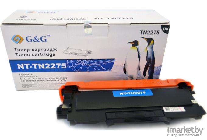 Картридж лазерный GG NT-TN2275 черный