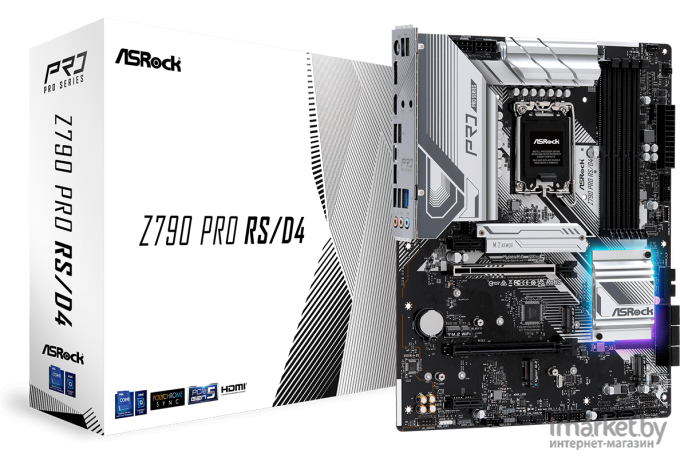 Материнская плата ASRock Z790 Pro RS/D4